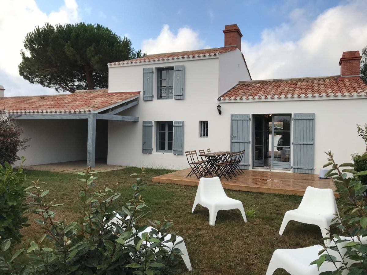 Le Parc Des Mimosas Villa Noirmoutier-en-l'Ile Exteriör bild